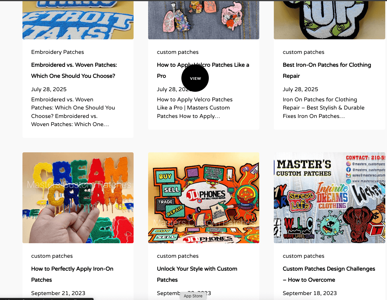 Interesting Benefits of Using Iron Woven Patches