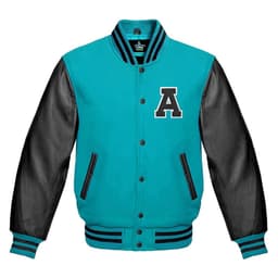 Custom jacket patch design 4 for letterman and varsity jackets with premium embroidery