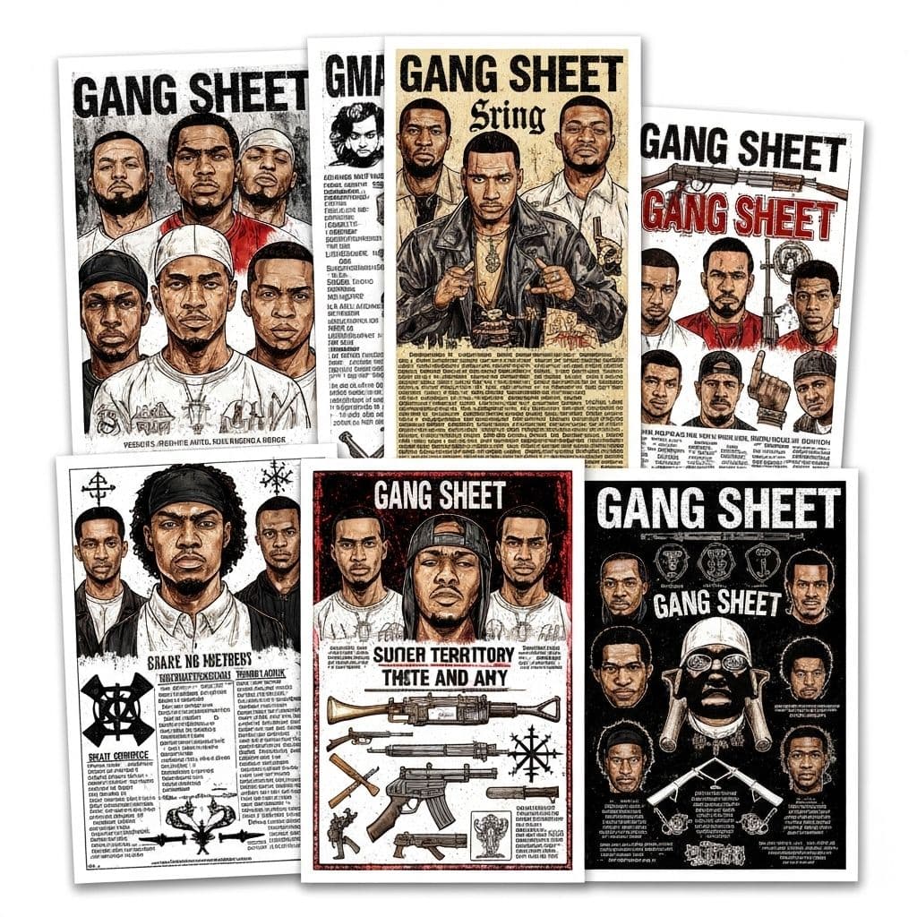 Gang Sheet Production