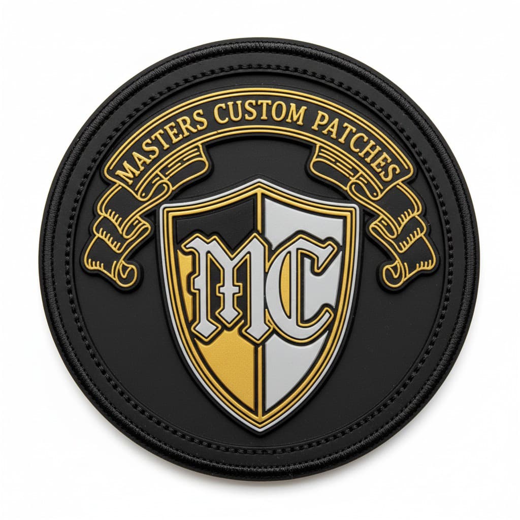 3D PVC Patches - Zoomed