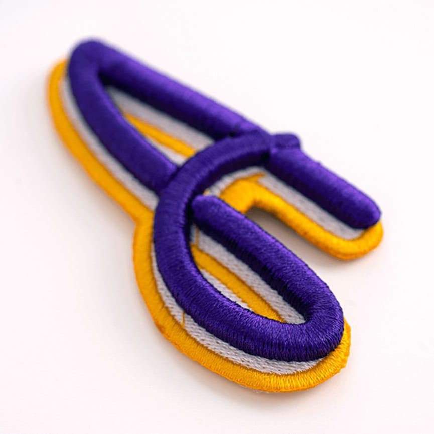 3D Puff Embroidered Patches