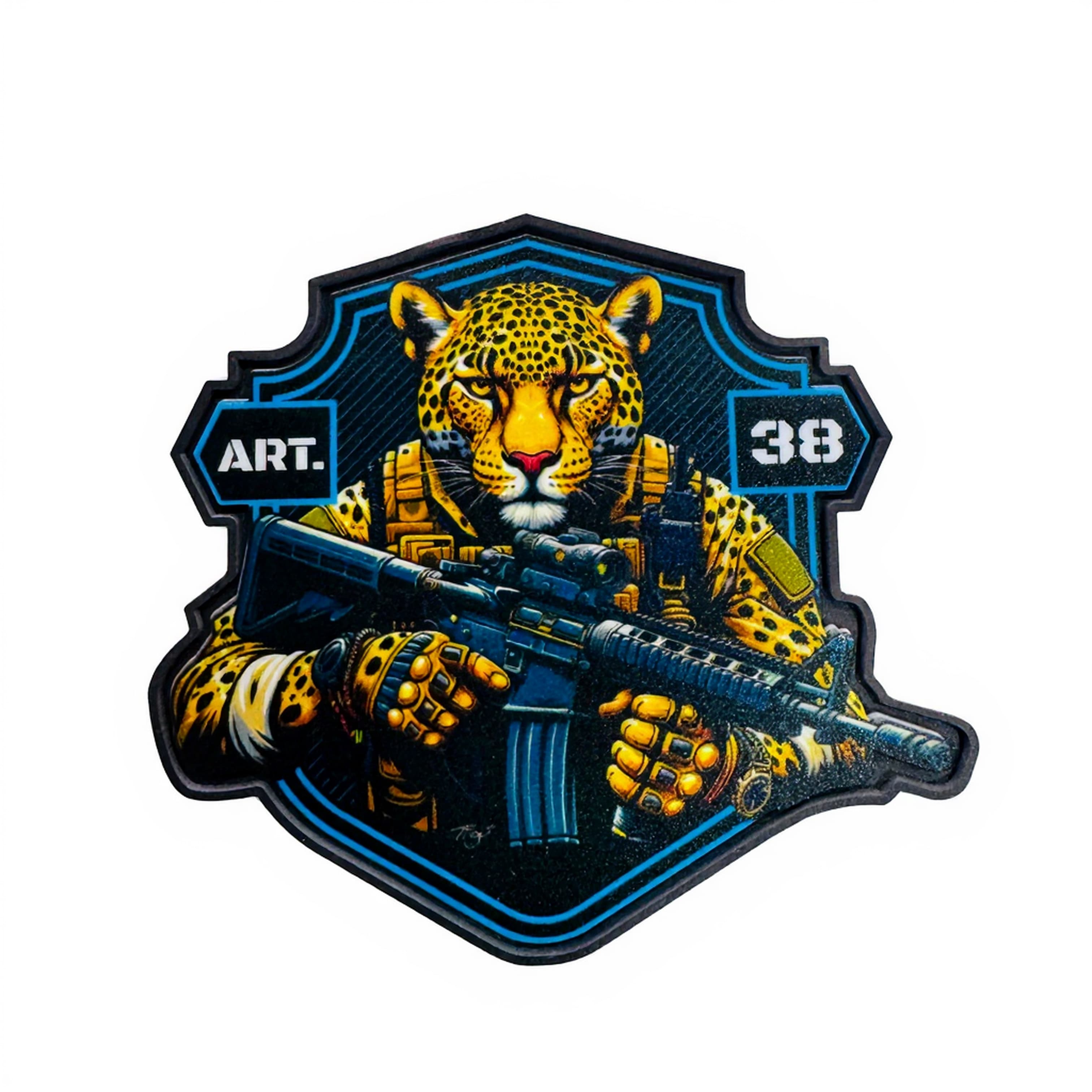 Printed Combo PVC Patches