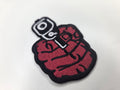 Pointing Handgun Embroidered Patch