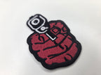 Pointing Handgun Embroidered Patch