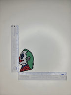 Joker Face Embroidered Patch