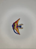 Colorful Angelfish Embroidered Patch