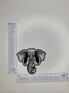 Elephant Head Embroidered Patch