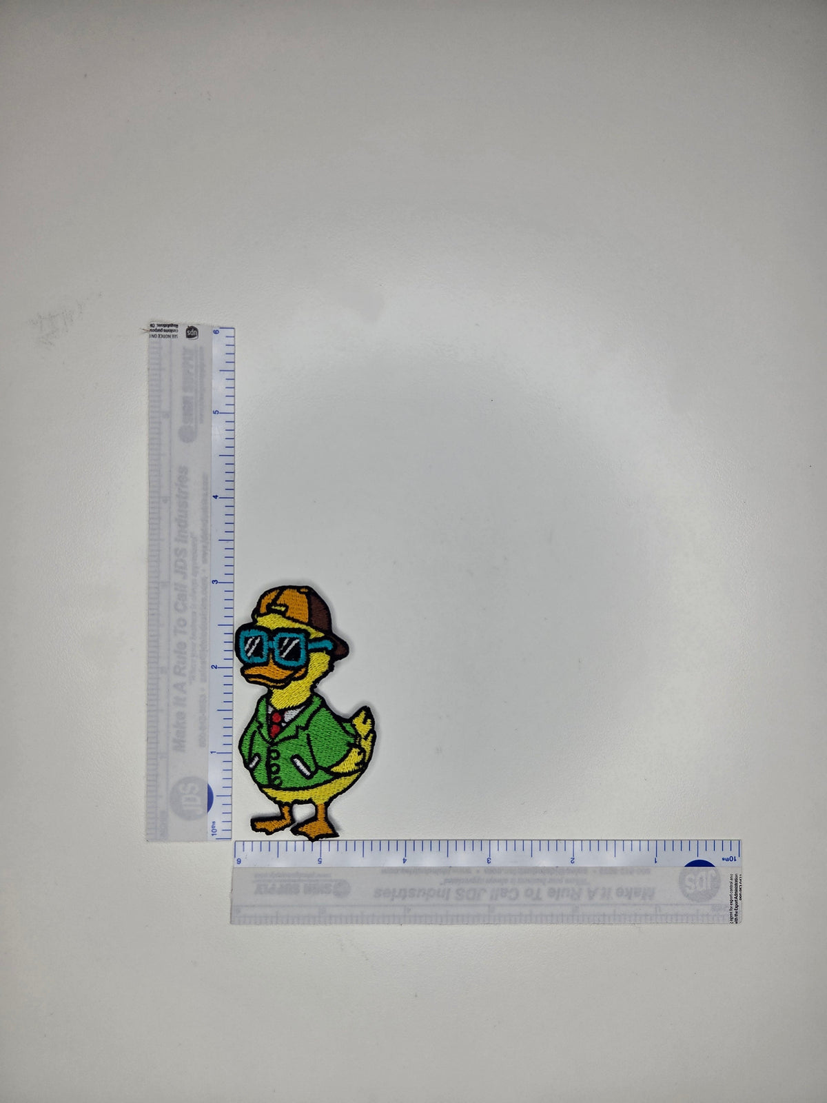 Dapper Duckling Embroidered Patch