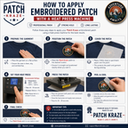 Custom Embroidered Name Patches