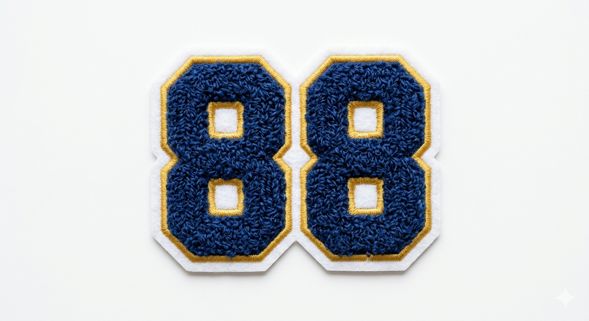 Chenille Letter Patches