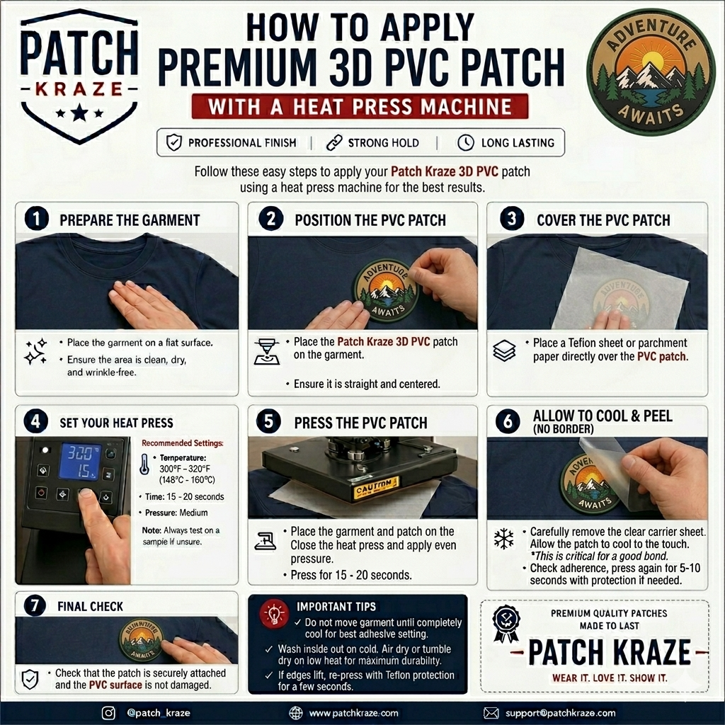 PVC Rubber Patches