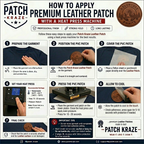 Faux Leather Patches
