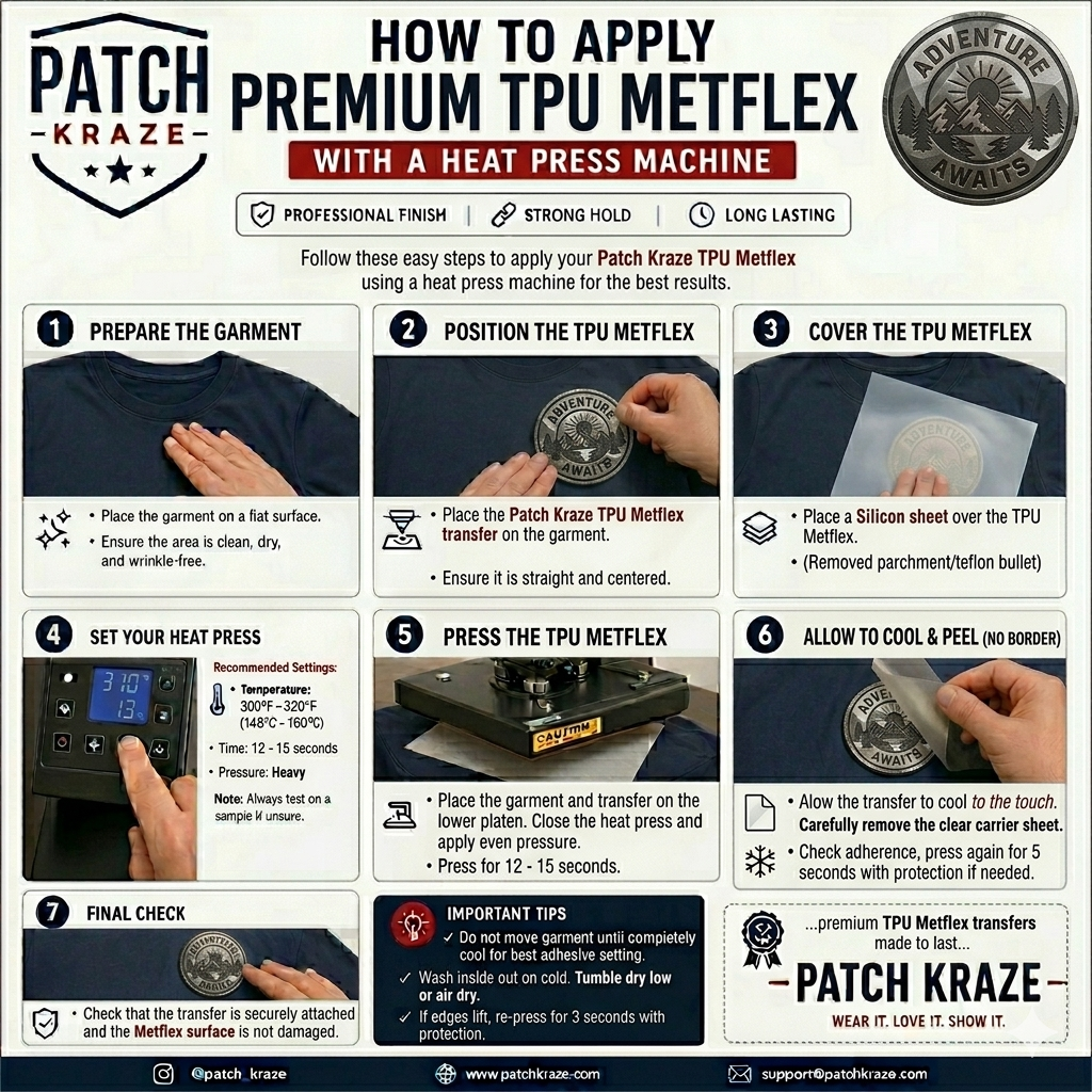 Silver Flex Patches