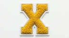 Chenille Letter Patches