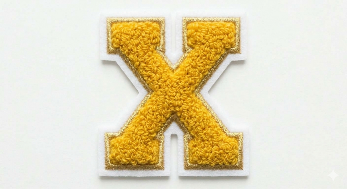 Chenille Letter Patches