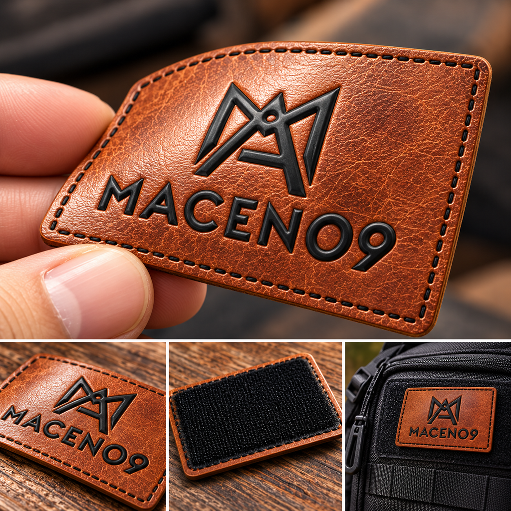 Custom Faux Leather Patches
