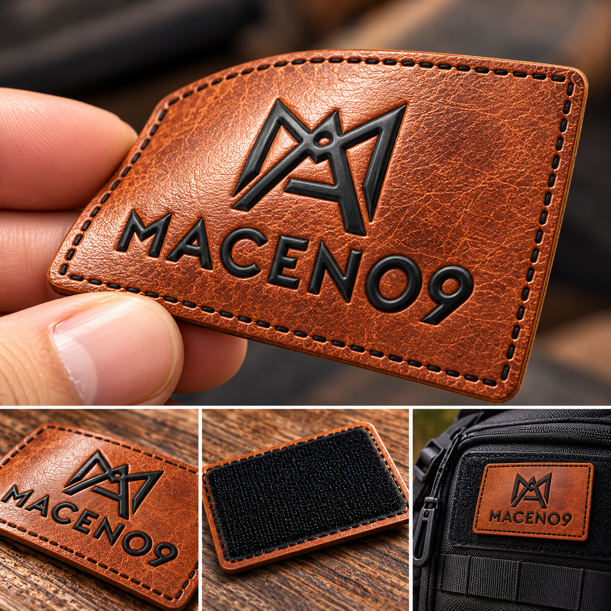 Custom Faux Leather Patches