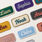 Custom Embroidered Name Patches