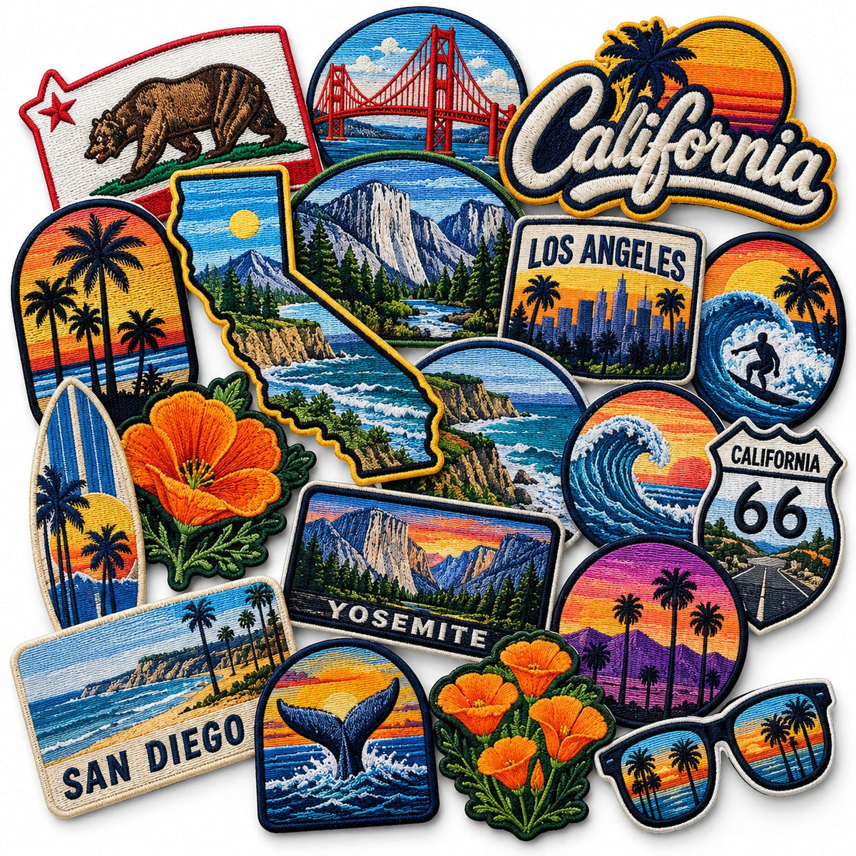 Embroidered Military Patches