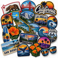 Embroidered Motorcycle Patches