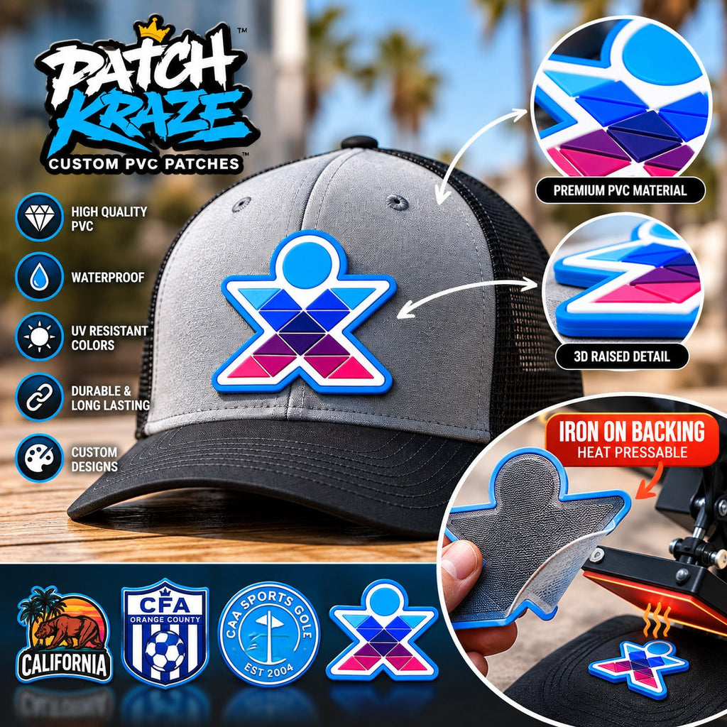PVC Hat Patches