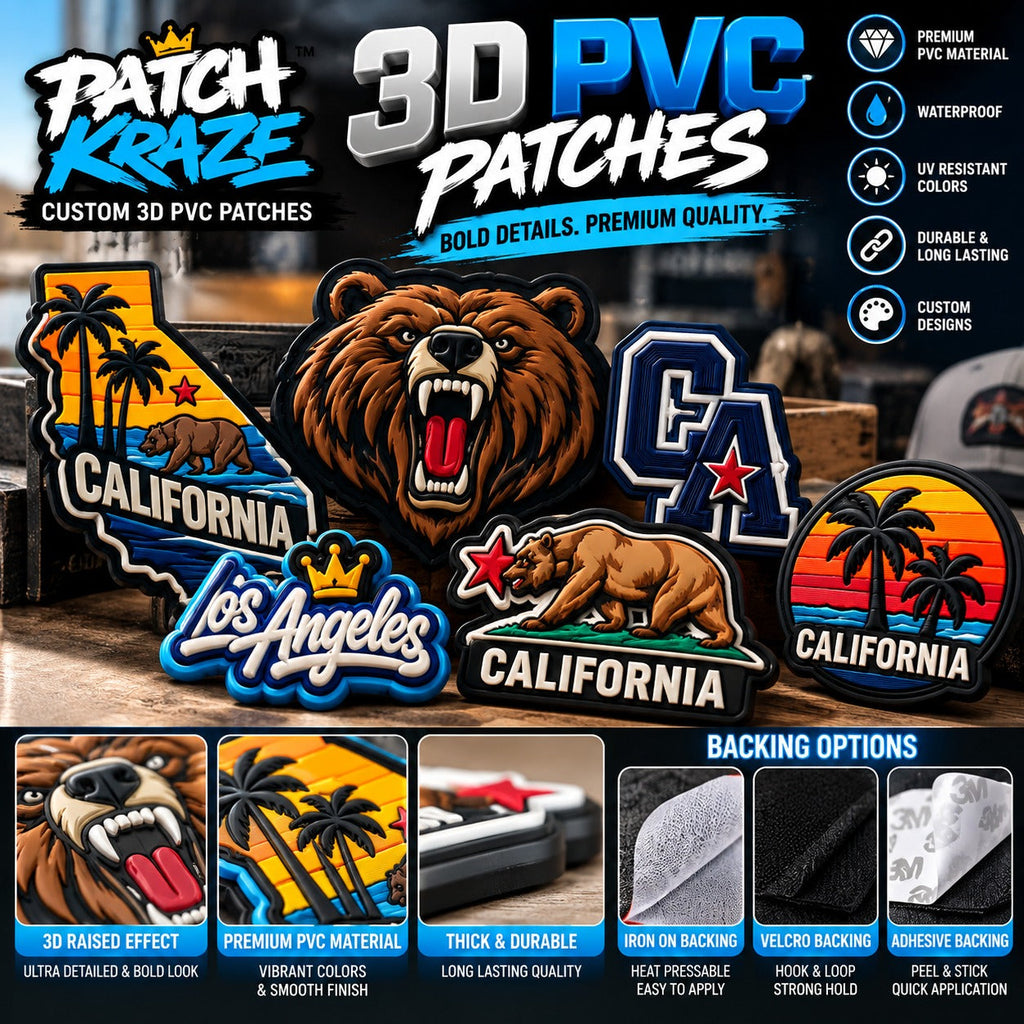 3D PVC Patches