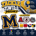 Tackle Twill Letters and Numbers