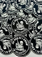 As Far As I Know I’m Delightful Embroidered Patch