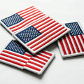 Embroidered American Flag Patches