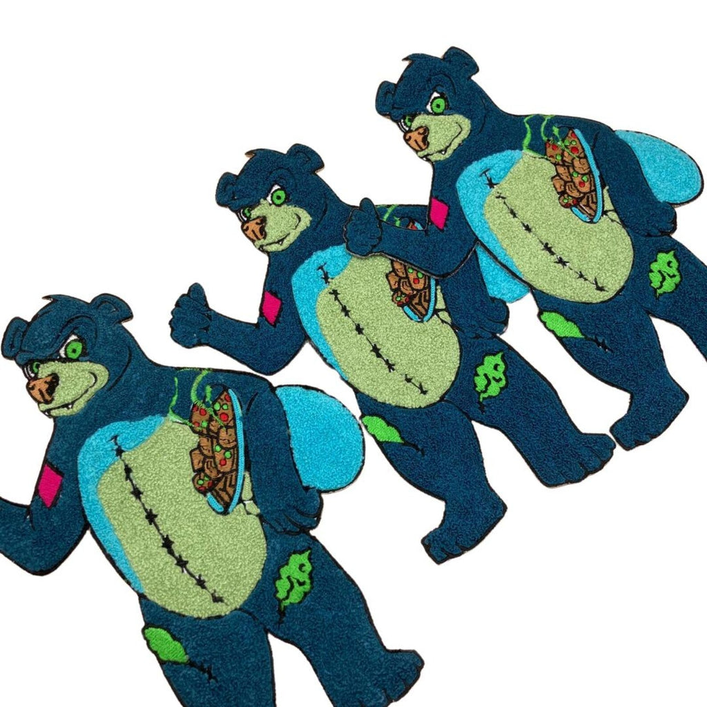 Grizzly Bear Chenille Patch