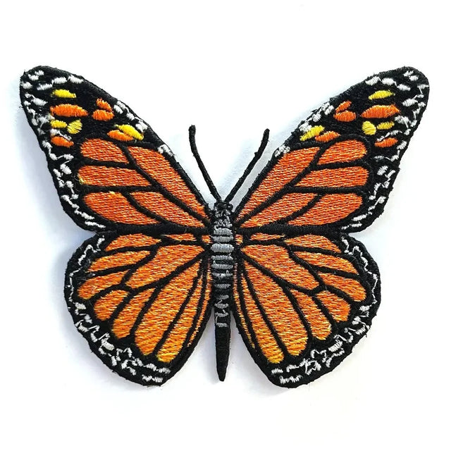 Butterfly Embroidered Patch