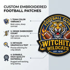 Custom Football Patches