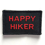 Happy Hiker Embroidered Patch