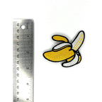 Peeled Banana Embroidered Patch