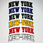 New York Chenille Letterman Patch
