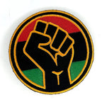 Raised Fist Embroidered Patch