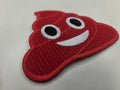 Red Ski Mask Embroidered Patch
