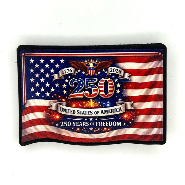 USA 250th Anniversary UV PVC Patch