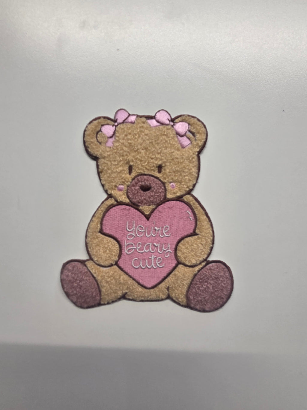 You're Beary Cute Chenille Patch