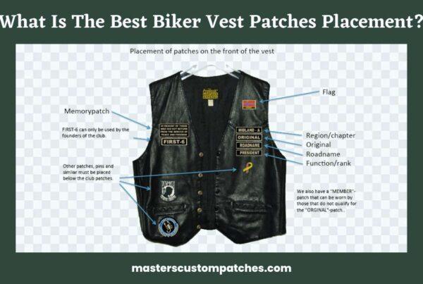 Best Biker Vest Patches Placement
